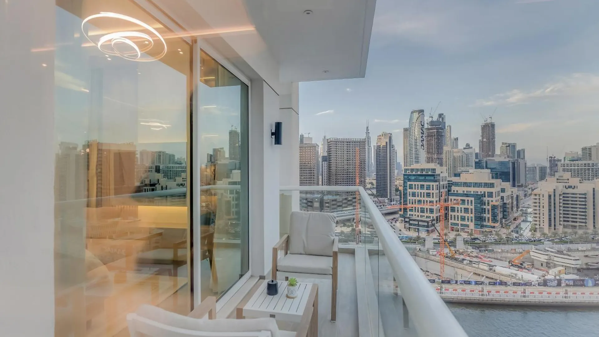 New Upgraded 1Bdr Apartment With Burj Khalifa View Posh & Modern-Mayfair Tower In Business Bay- Summer Deal Dubai